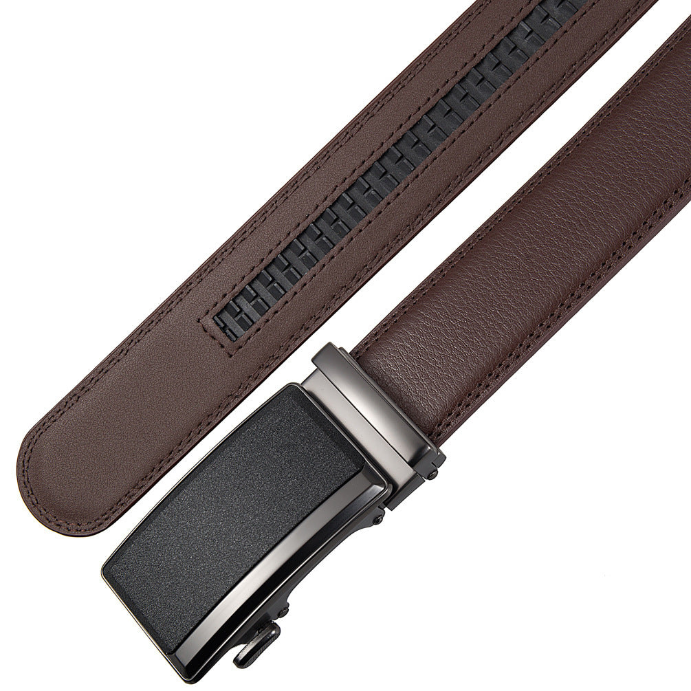 Men's Business Leather Split Leather Belt