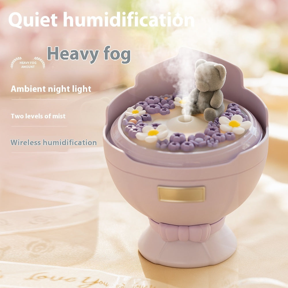 Bouquet Humidifier Mute Heavy Fog Sprayer