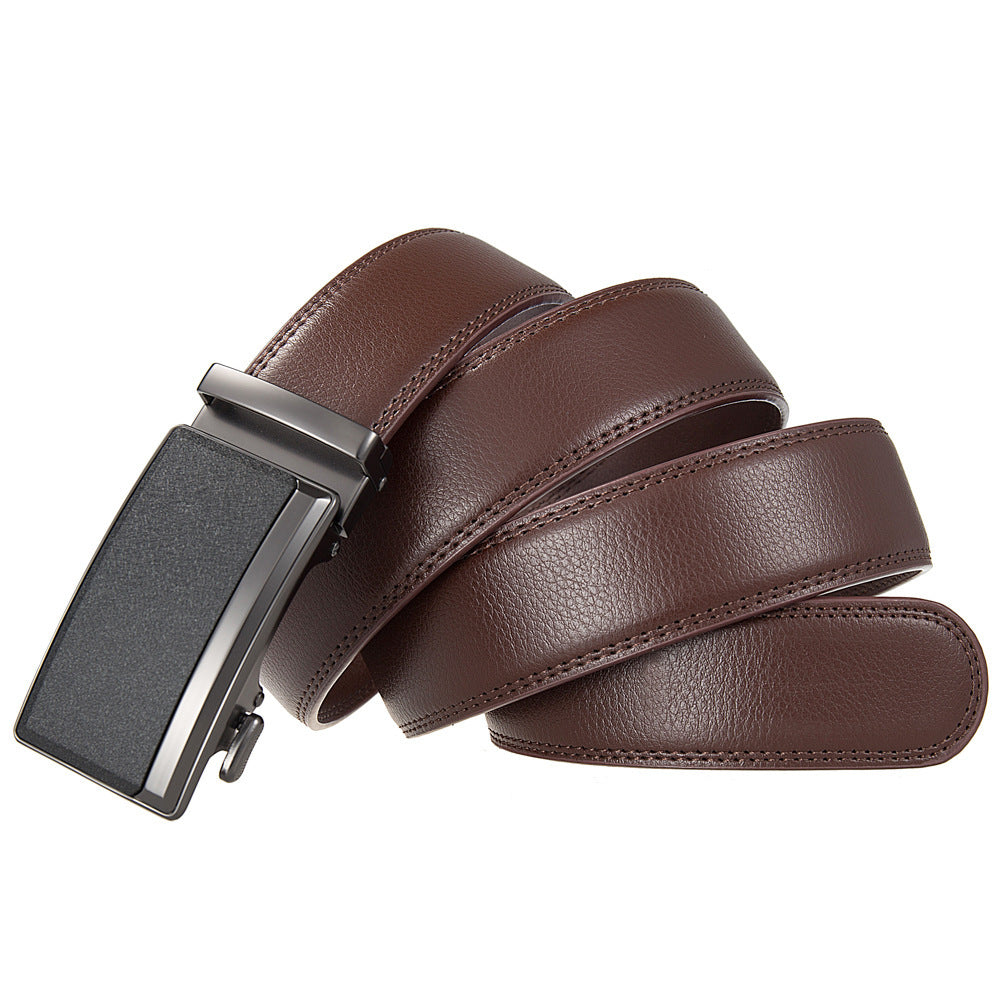 Men's Business Leather Split Leather Belt