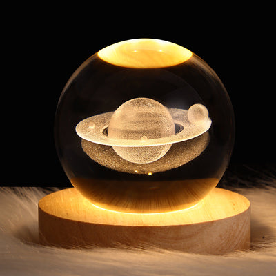 Luminous Sky Moon Crystal Ball Night Projection