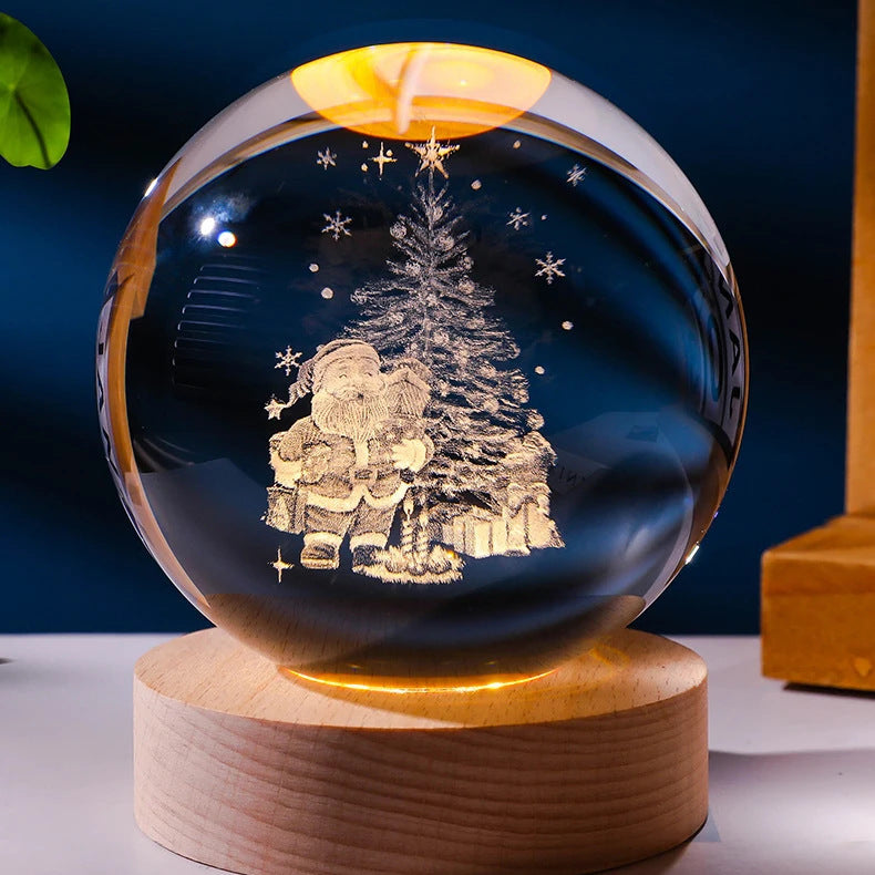 Luminous Sky Moon Crystal Ball Night Projection